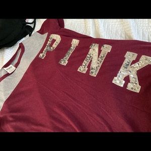 Maroon t-shirt